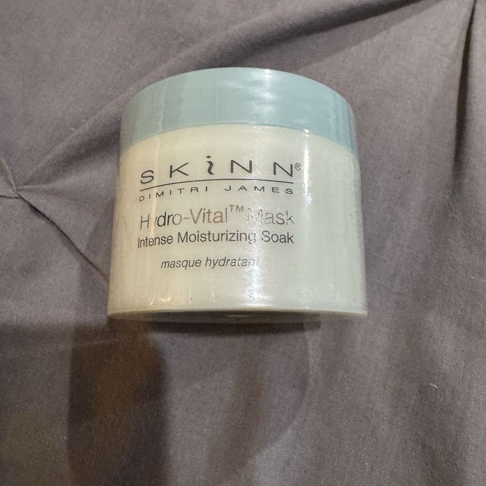 Skinn Dimitri James Hydro-Vital Mask Intense Moisturizing Soak,‎ 2oz Sealed